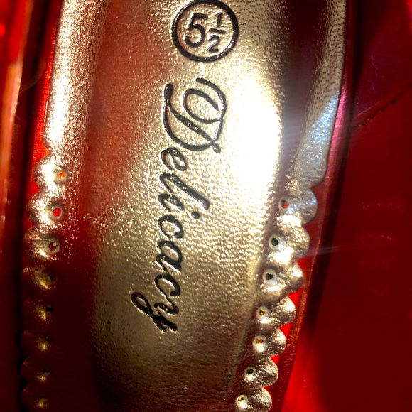Delicacy brand red sequin heels - Picture 5 of 6